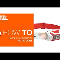 Petzl Actik Core - Pannlampa, grå 600lm