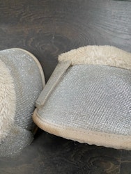 Boots silverglitter, full