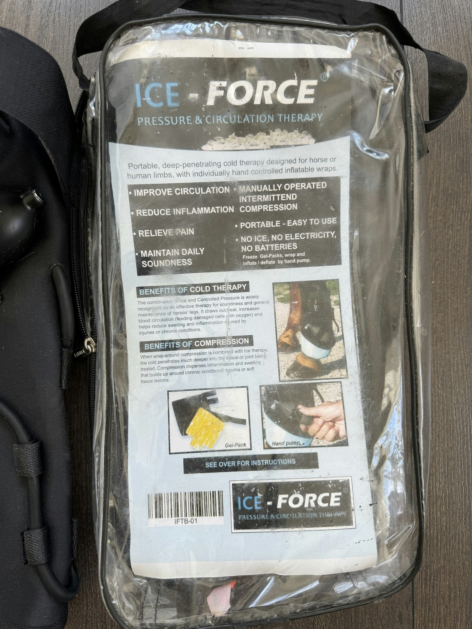 Ice Force, kyl/värme och tryckterapi