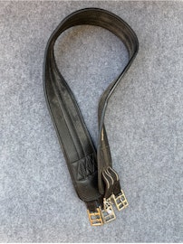 Sadelgjord svart, 140 cm
