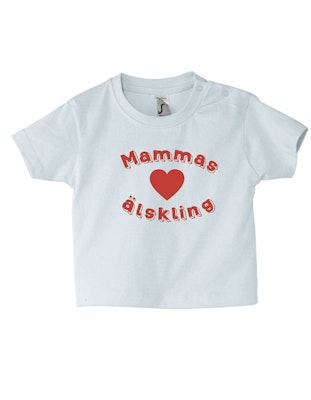 Baby t-shirt Mammas älskling