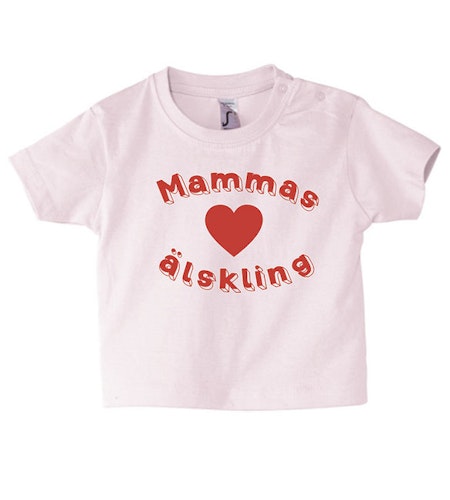 Baby t-shirt Mammas älskling