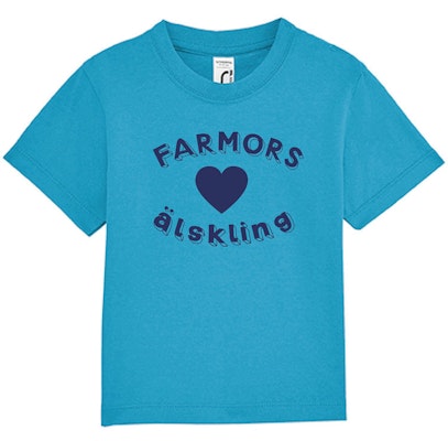 Baby t-shirt Farmors älskling