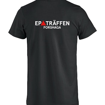 T-shirt Epa-träffen rygg och brösttryck