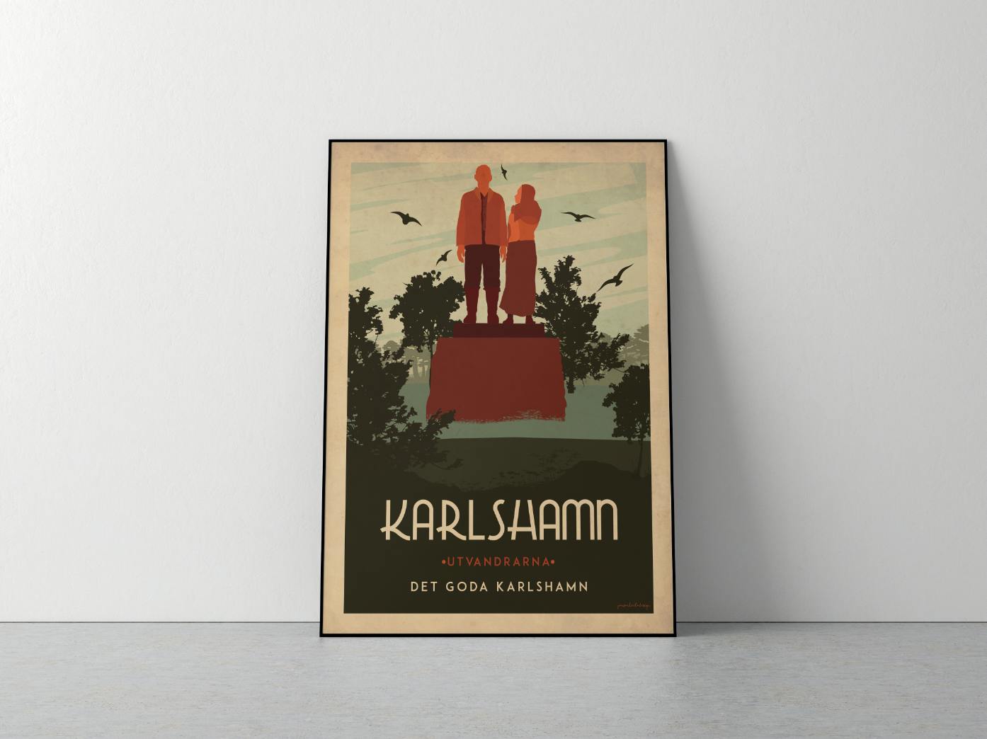 Karlshamn affisch