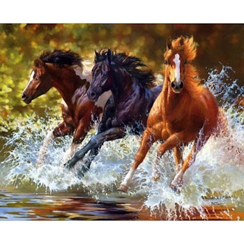 Running horse 40*60,