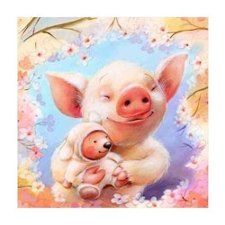 Pig 30*30,