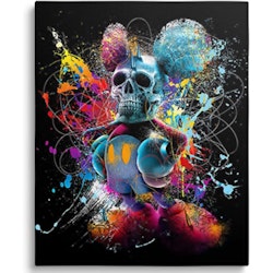 Skull Mickey mouse 40*50