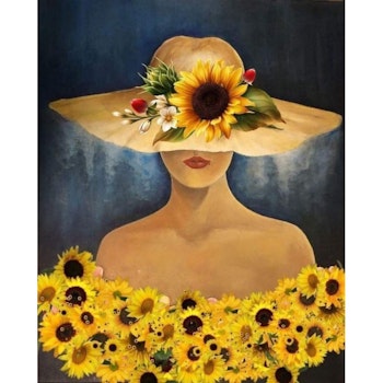 Sunflower Girl 40*50