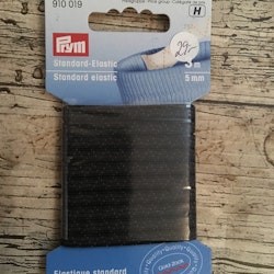 Resår prym svart 5mm x 3m