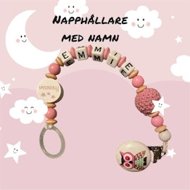 Napphållare med namn