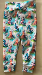 Sydda leggings i trikå till de små, i stl 86