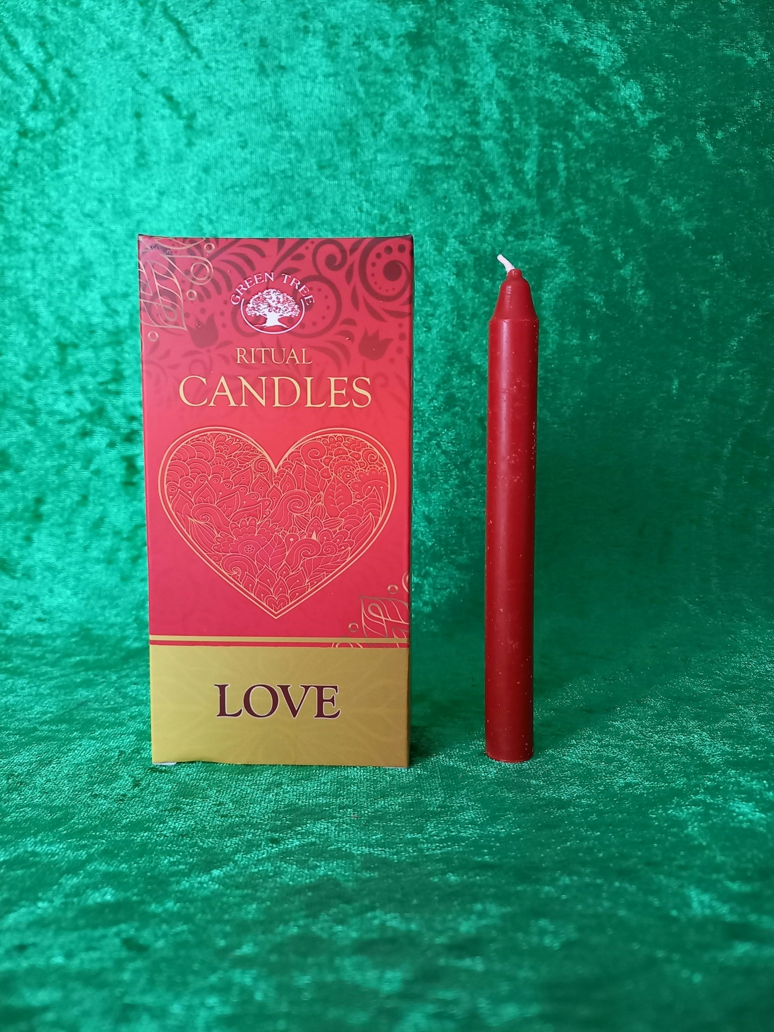 10 pack Ritual Candles Love