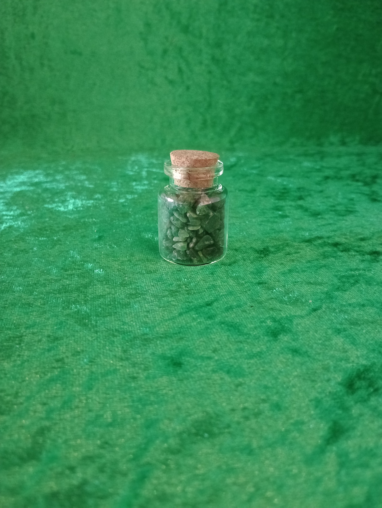 Liten Flaska med Grön Aventurin