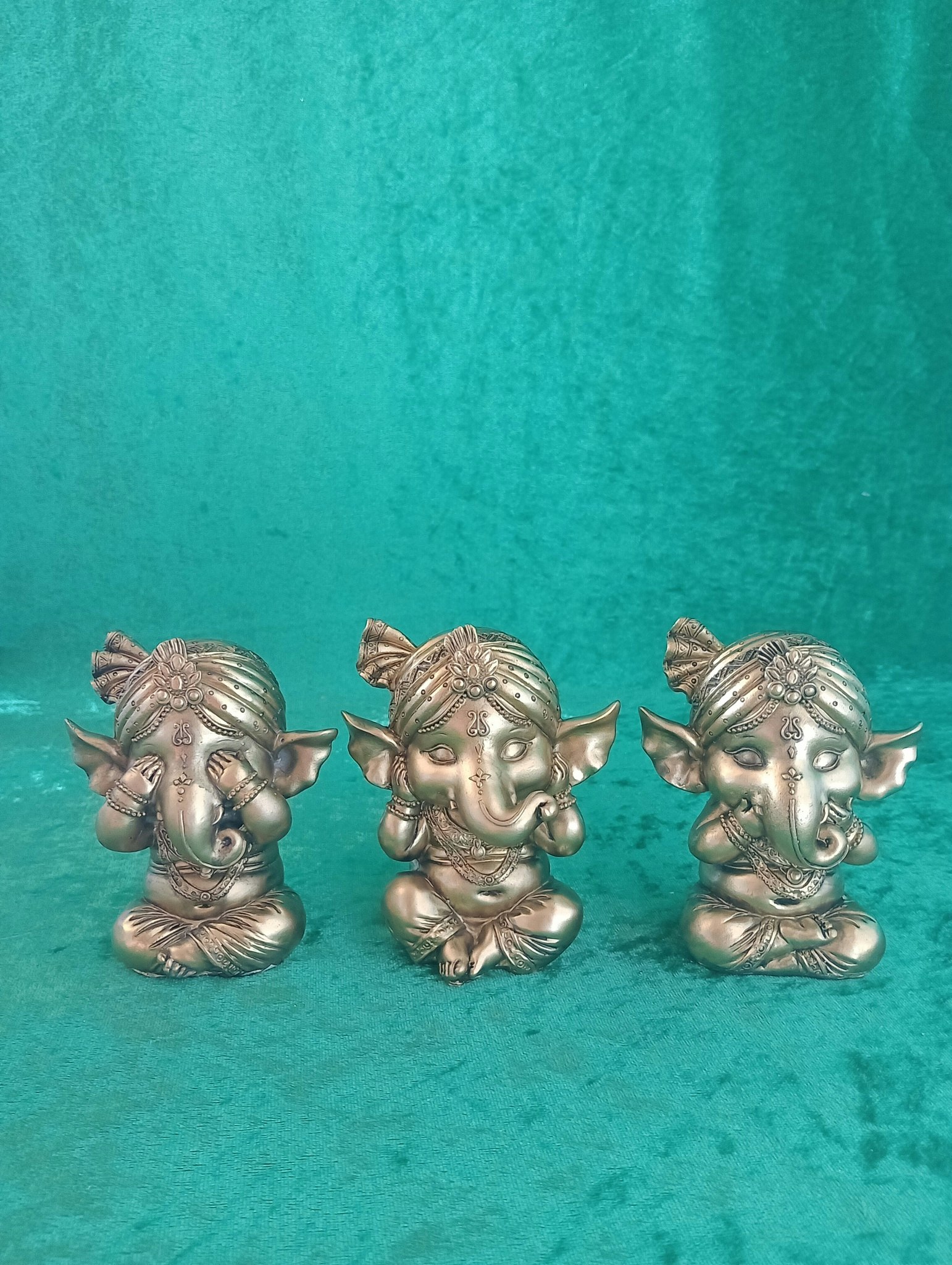 3-Pack Ganesh Hear No, Speak No, Say no evil