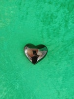 Regnbåge Obsidian Hjärta