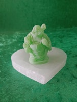 Grön Buddha B