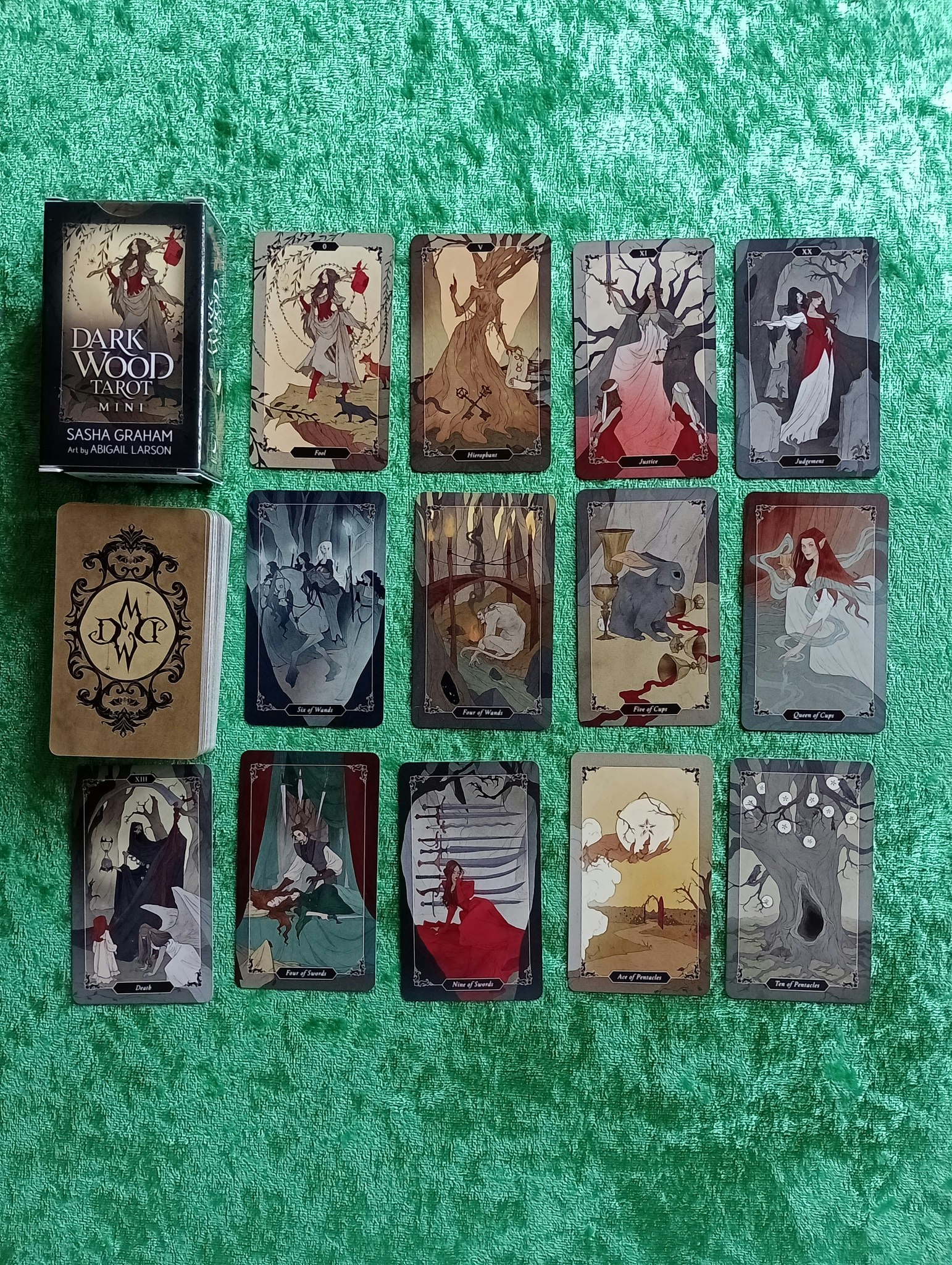 Dark Wood Tarot Mini