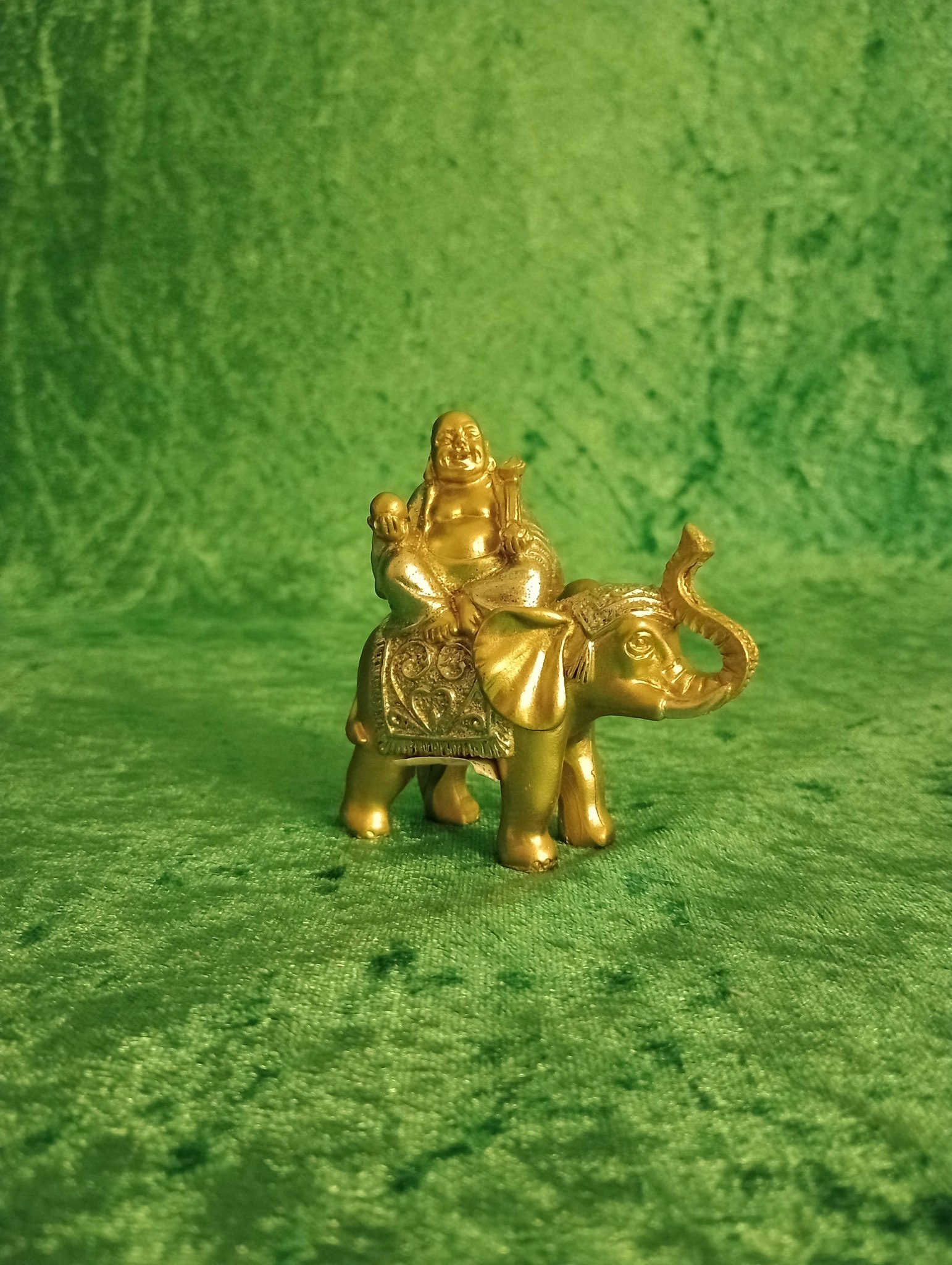 Silver Buddha ridande