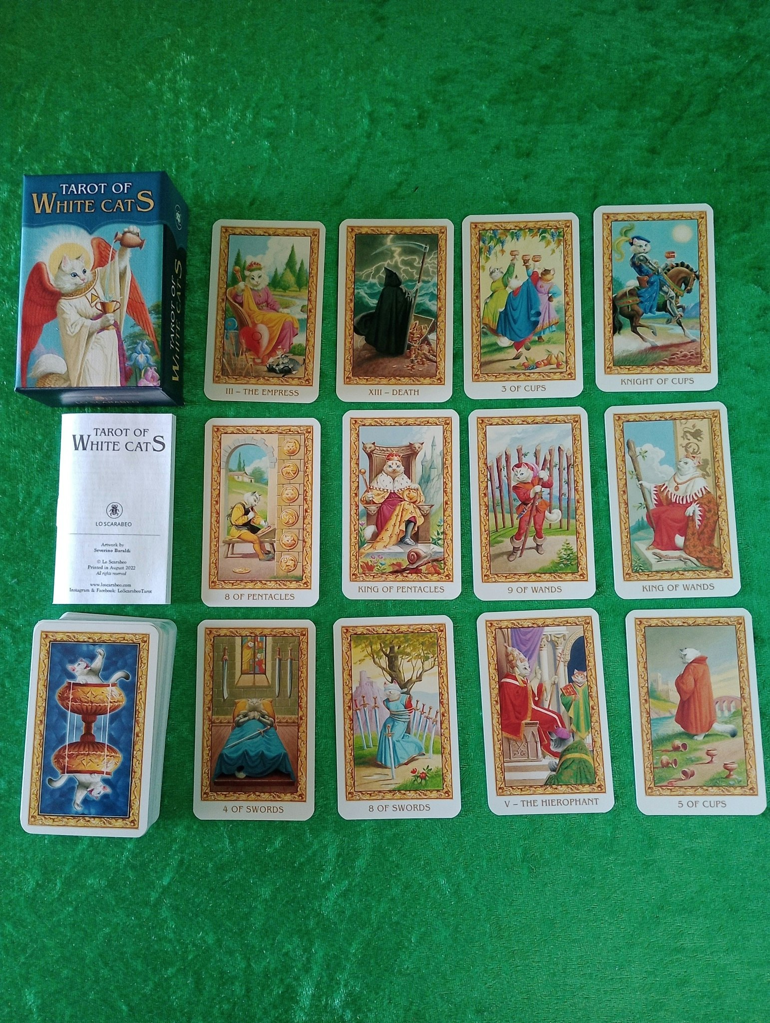 White Cats Tarot Mini