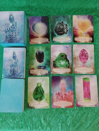 The Crystal spirits Oracle Card