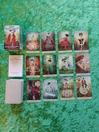Tarot of mystical moments borderless miniature edition