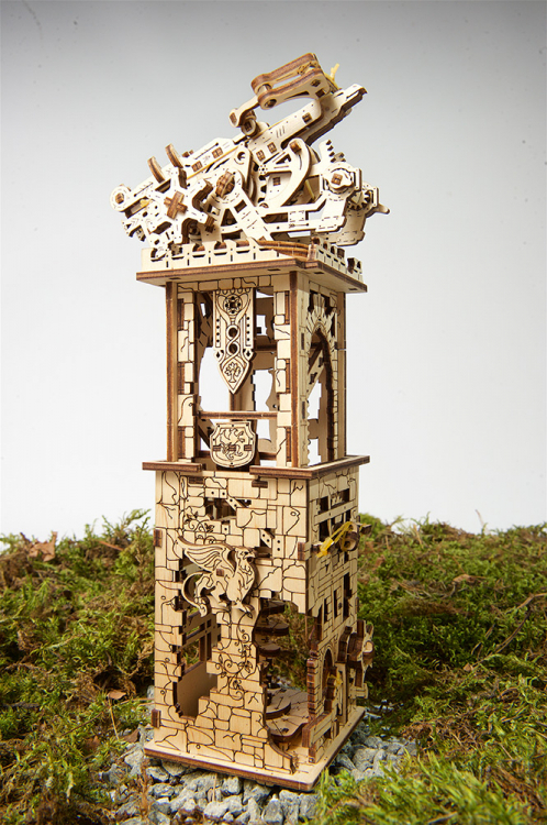 Ugears - Archballista Tower | Byggsats i trä