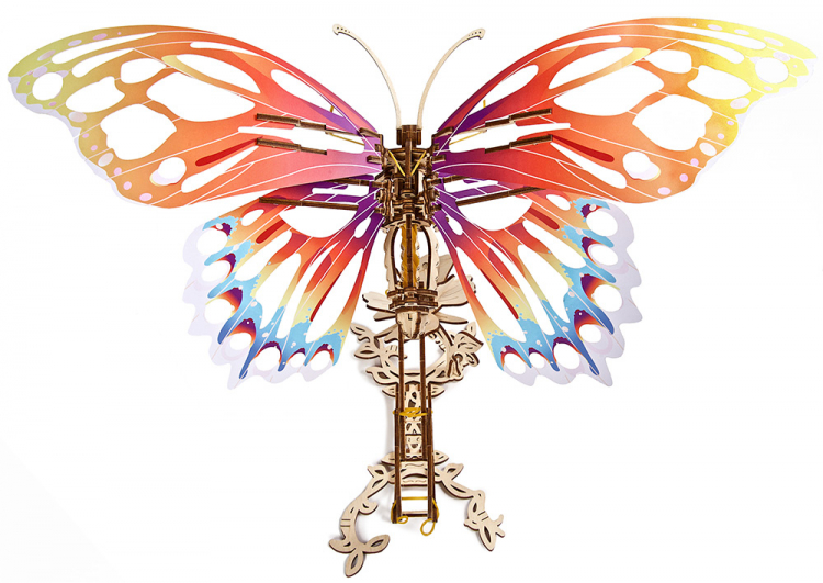 Ugears - Butterfly | Byggsats i trä