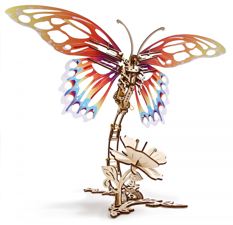 Ugears - Butterfly | Byggsats i trä
