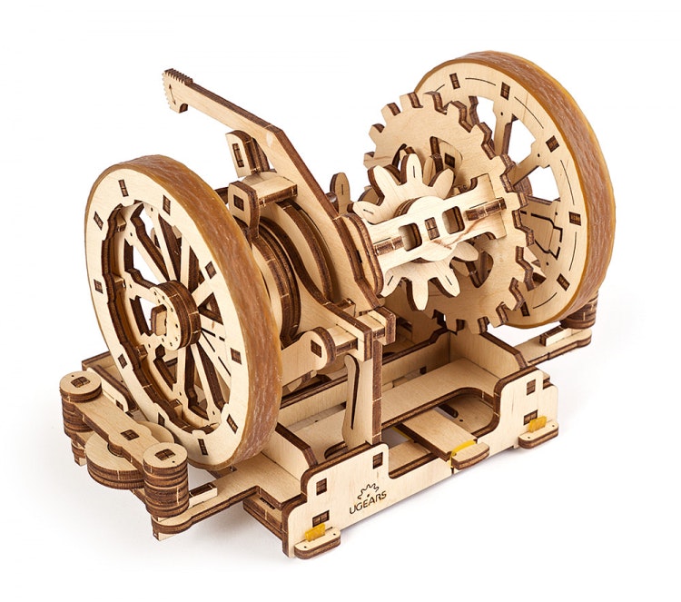 Ugears - Differential - STEM LAB - Byggsats i trä