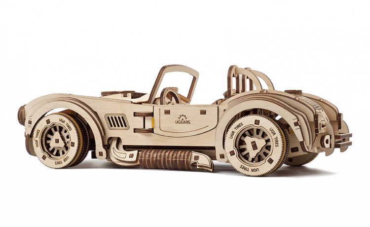 Ugears - Drift Cobra Racing Car | Byggsats i trä