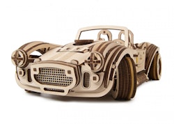 Ugears - Drift Cobra Racing Car - Byggsats i trä