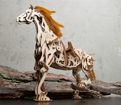 Ugears - Horse - Mechanoid - Byggsats i trä