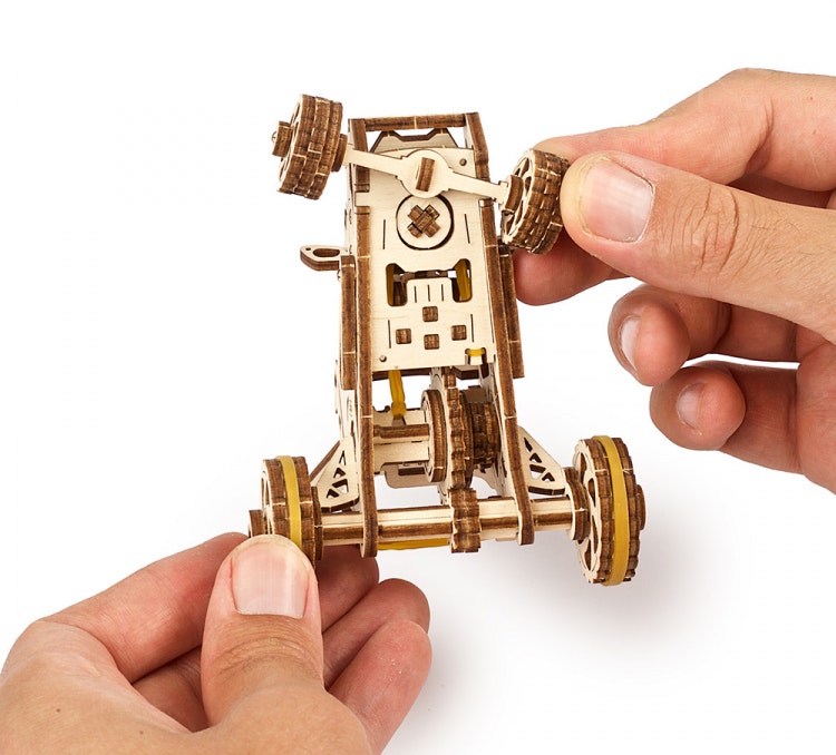 Ugears - Mini Buggy | Byggsats i trä