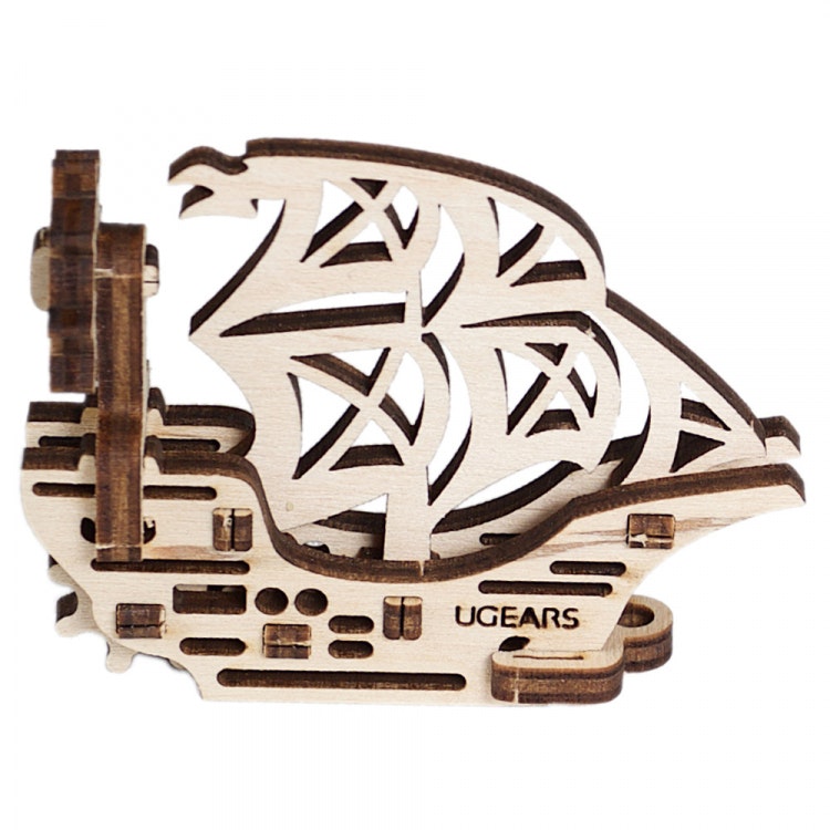 Ugears – Ships | Fidget | Byggsats i trä | Ukraina