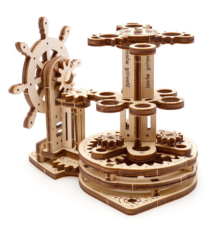 Ugears - Wheel Organizer - Byggsats i trä