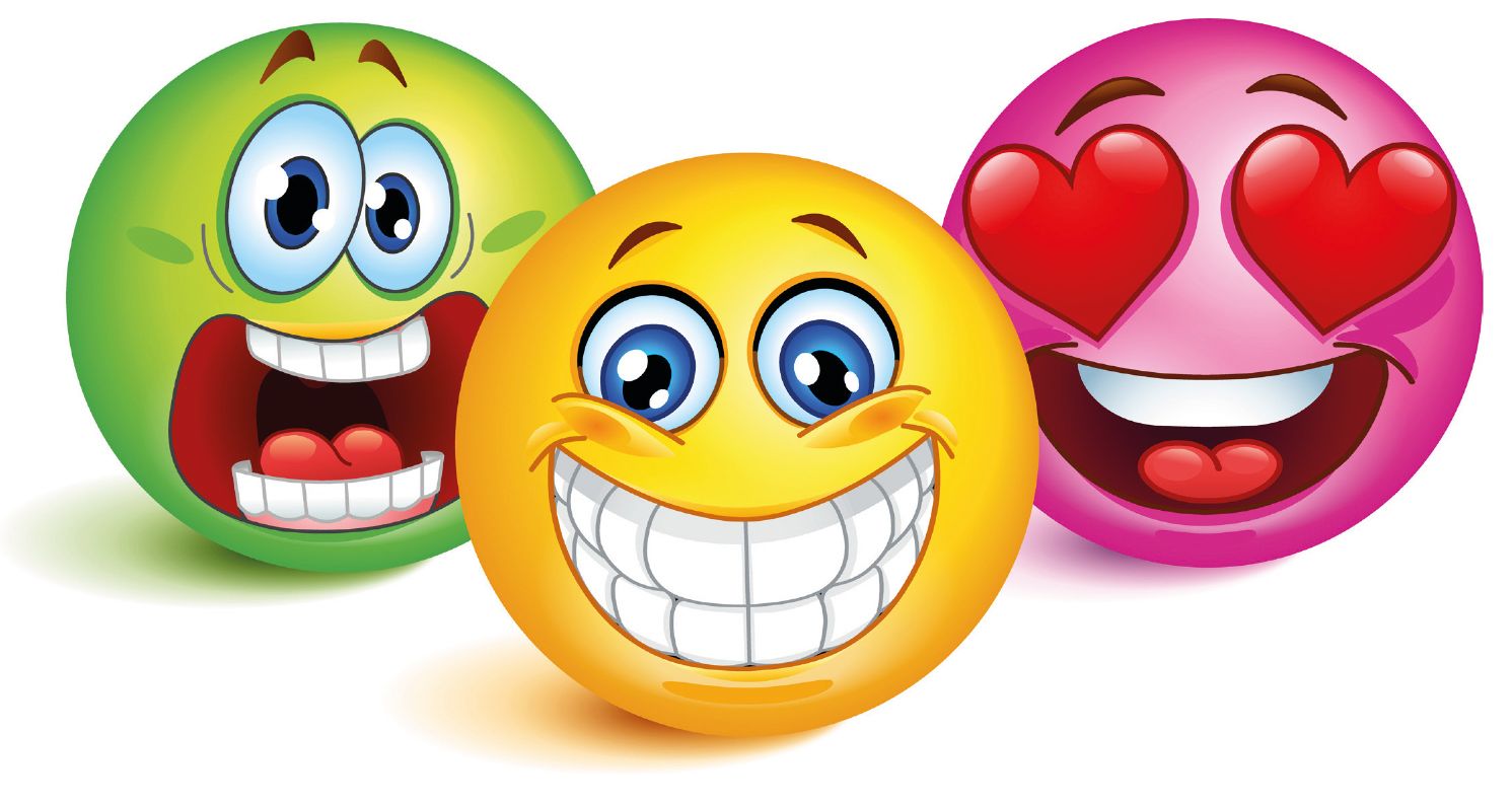 Skräckslagen grön emojiboll, superglad gul emojiboll och rosa kärleksfylld emojiboll, SportMe Funny Face Bollar