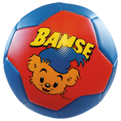 Bamse fotboll Blå/Röd
