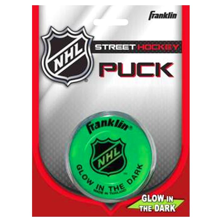 NHL Glow in the Dark, Street Hockey Puck i förpackning