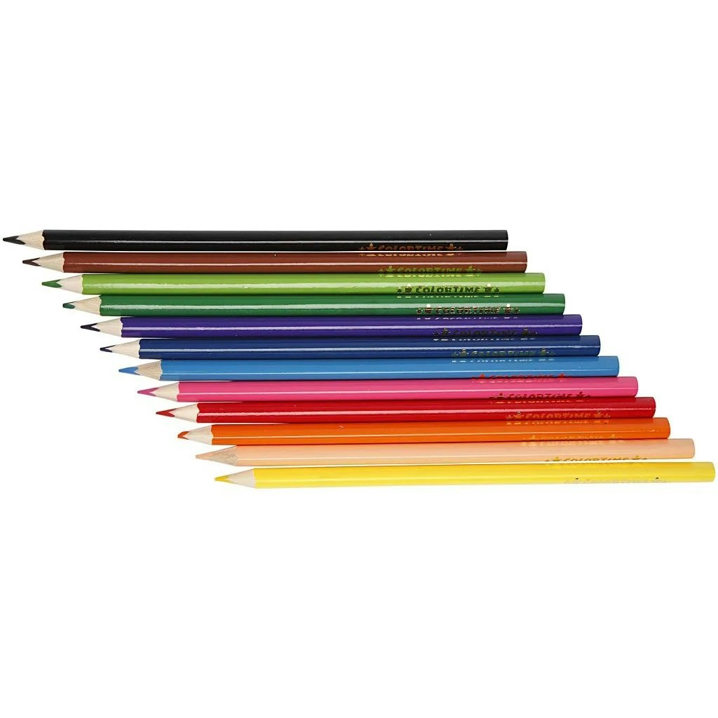 Colortime Färgpennor, vackert uppradade.