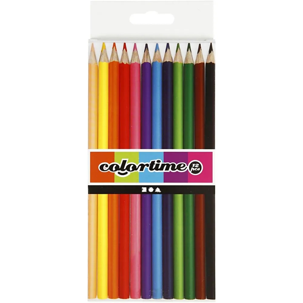 Colortime Färgpennor Förpackning