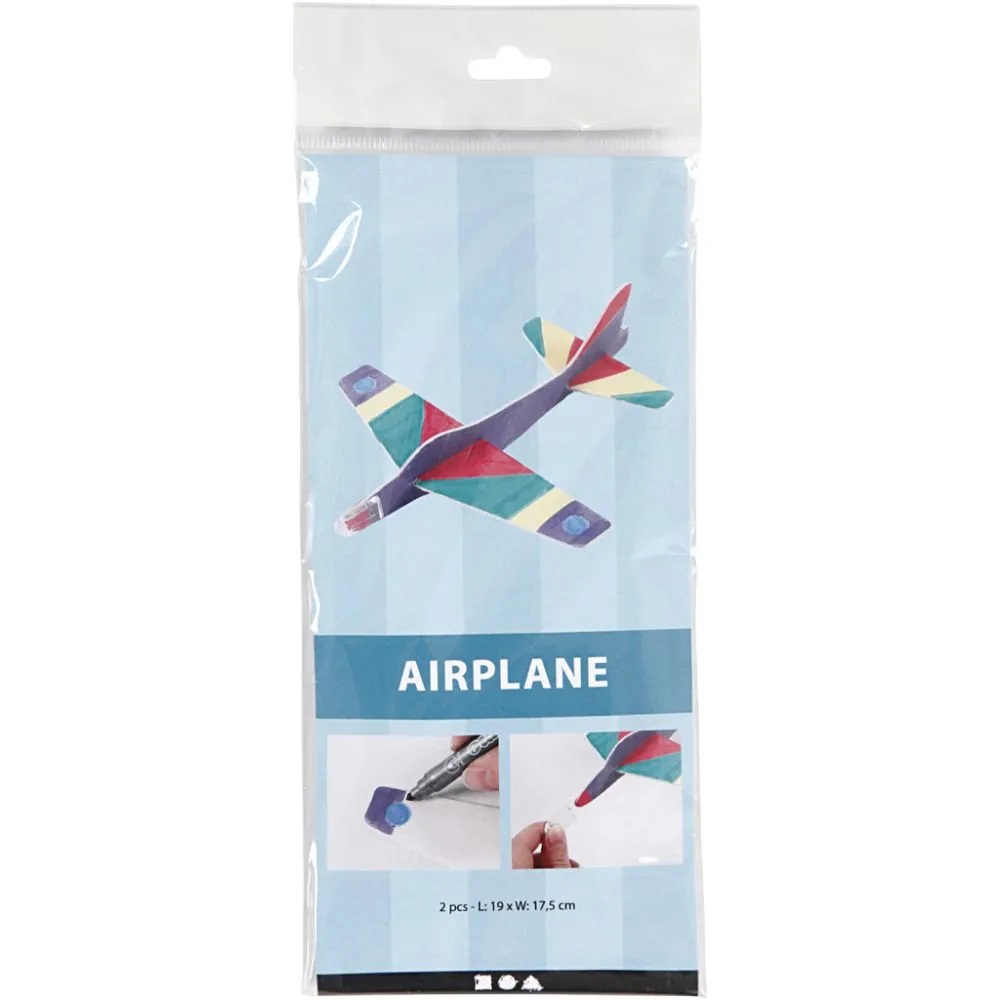 Kreativt Flygplans-kit (2pack)