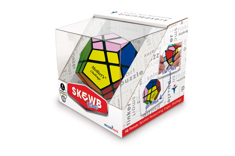 Skewb Ultimate – dodecahedron kluring Förpackning