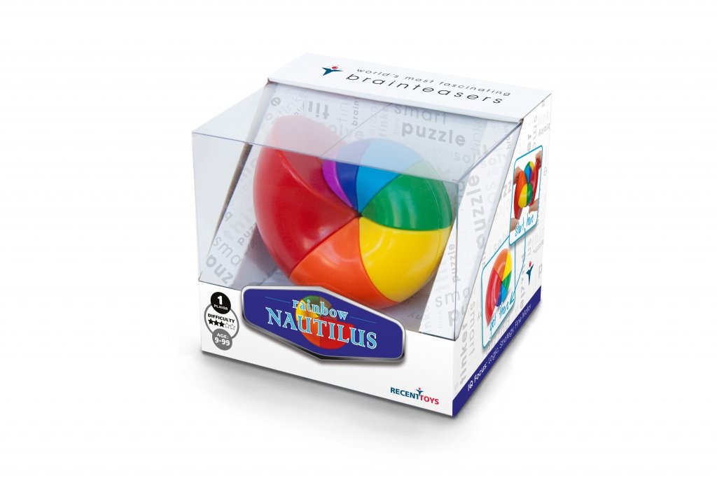 Rainbow Nautilus – kluring (Lätt) Förpackning