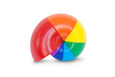 Meffert’s - Rainbow Nautilus - Vrid knep & knåp Kluring - Nivå: Lätt