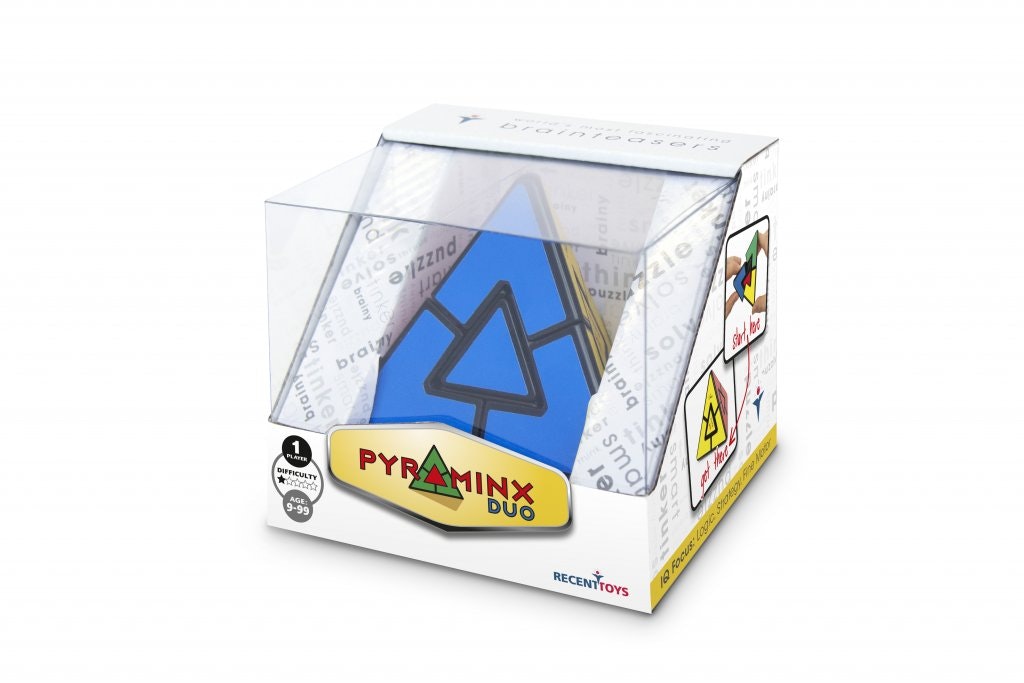 Pyraminx Duo – kluring (Lätt) Förpackning