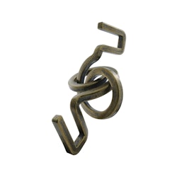 Huzzle - Cast Hook | Knep & knåp kluring i metall | Nivå - Easy