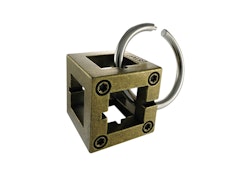 Huzzle - Cast Box - Knep & knåp kluring i metall - Nivå: Easy