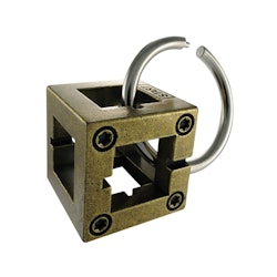 Huzzle - Cast Box | Knep & knåp kluring i metall | Nivå - Easy