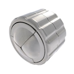 Huzzle - Cast Cylinder | Knep & knåp kluring i metall | Nivå - Hard